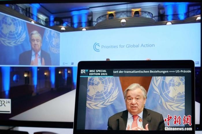 資料圖：聯(lián)合國秘書長古特雷斯。
<a target='_blank' href='http://www.chinanews.com/'>中新社</a>記者 彭大偉 攝