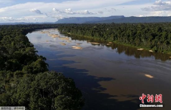 資料圖：亞馬孫雨林內的河流。