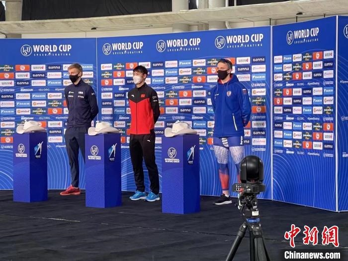 我國速滑在國際大賽上取得的第一個男子1000米金牌?！『邶埥◇w育局提供