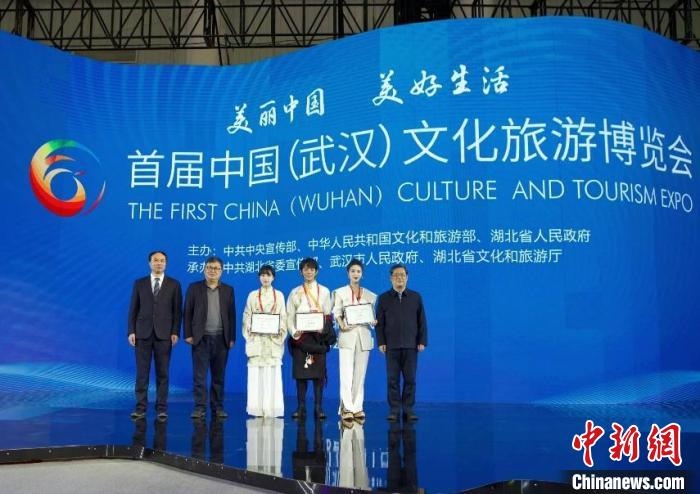 圖為，首屆中國(guó)(武漢)文化旅游博覽會(huì)現(xiàn)場(chǎng) 武漢文旅局供圖