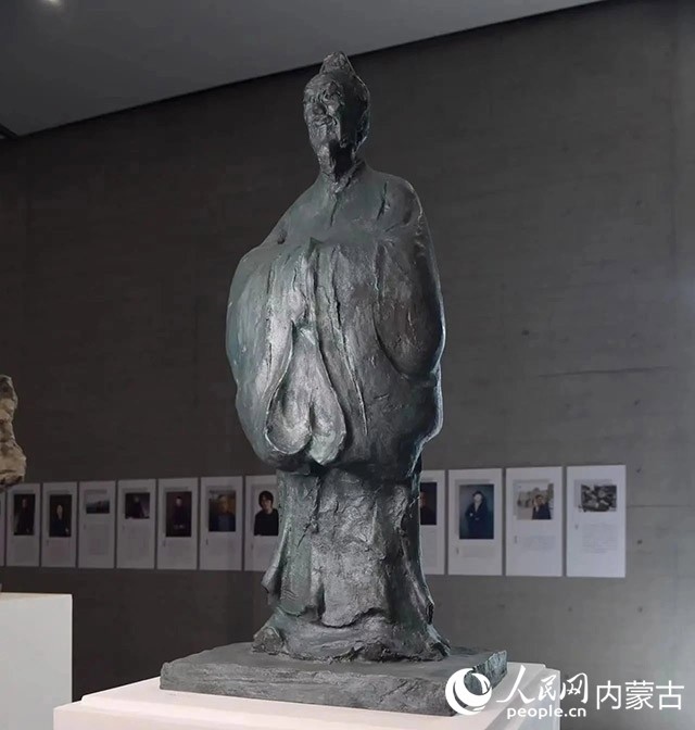 吳為山作品《管子》。實(shí)習(xí)生 楊光攝