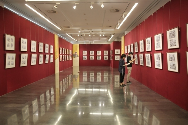 展覽現(xiàn)場。出版社供圖