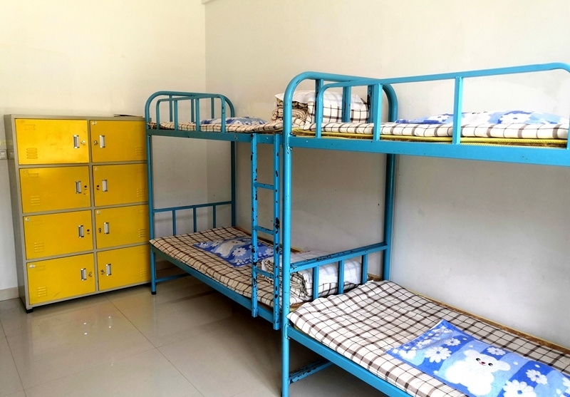 學(xué)生住宿午休的宿舍。人民網(wǎng)記者 孫博洋攝