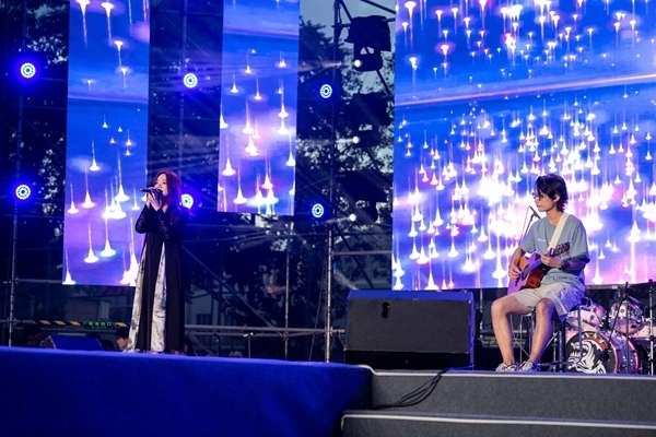 歌會現(xiàn)場。人民網(wǎng)記者 翁奇羽攝
