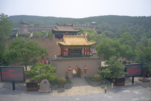 皇城相府景區(qū)（無人機(jī)照片）。人民網(wǎng)記者 王天樂攝