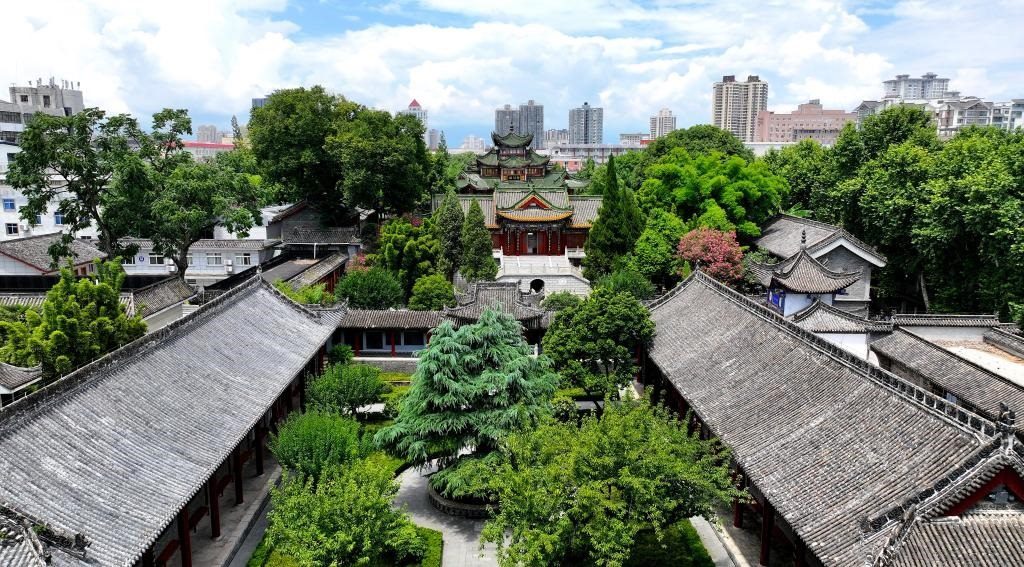 近日拍攝的陜西省漢中市博物館。新華社記者 劉瀟 攝