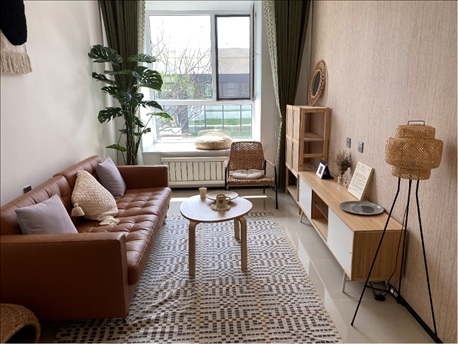 輝山英才社區(qū)樣板間。北京外國語大學 許青攝