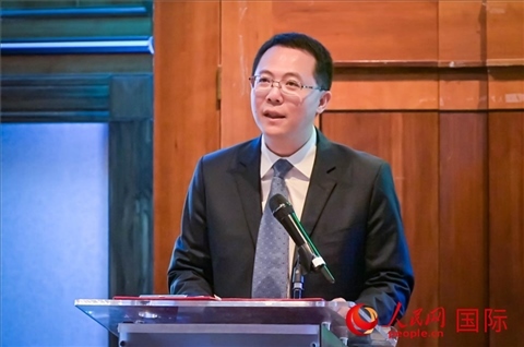 吳文海致辭。人民網(wǎng) 郭錦標攝