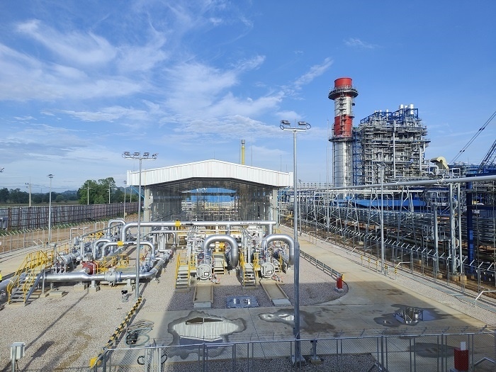 泰國新崗天然氣管道項目計量調壓站?？ì斎R 攝