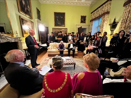 藝術(shù)節(jié)舉辦的人文交流活動(dòng)。主辦方供圖