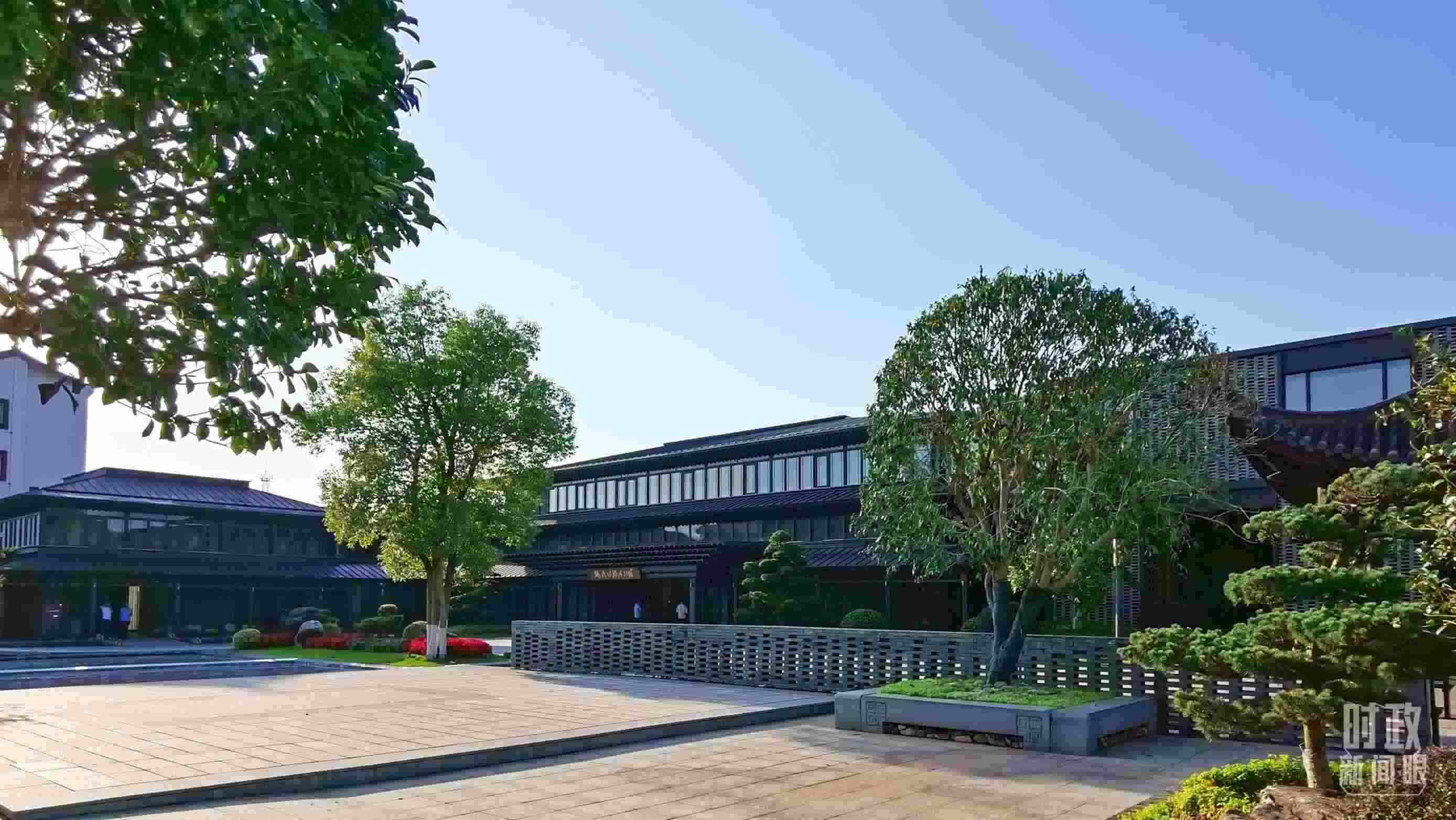 △楓橋經(jīng)驗(yàn)陳列館。（總臺(tái)央視記者陳漢章拍攝）