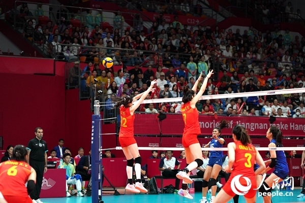 比賽現(xiàn)場。人民網(wǎng)記者 胡雪蓉攝