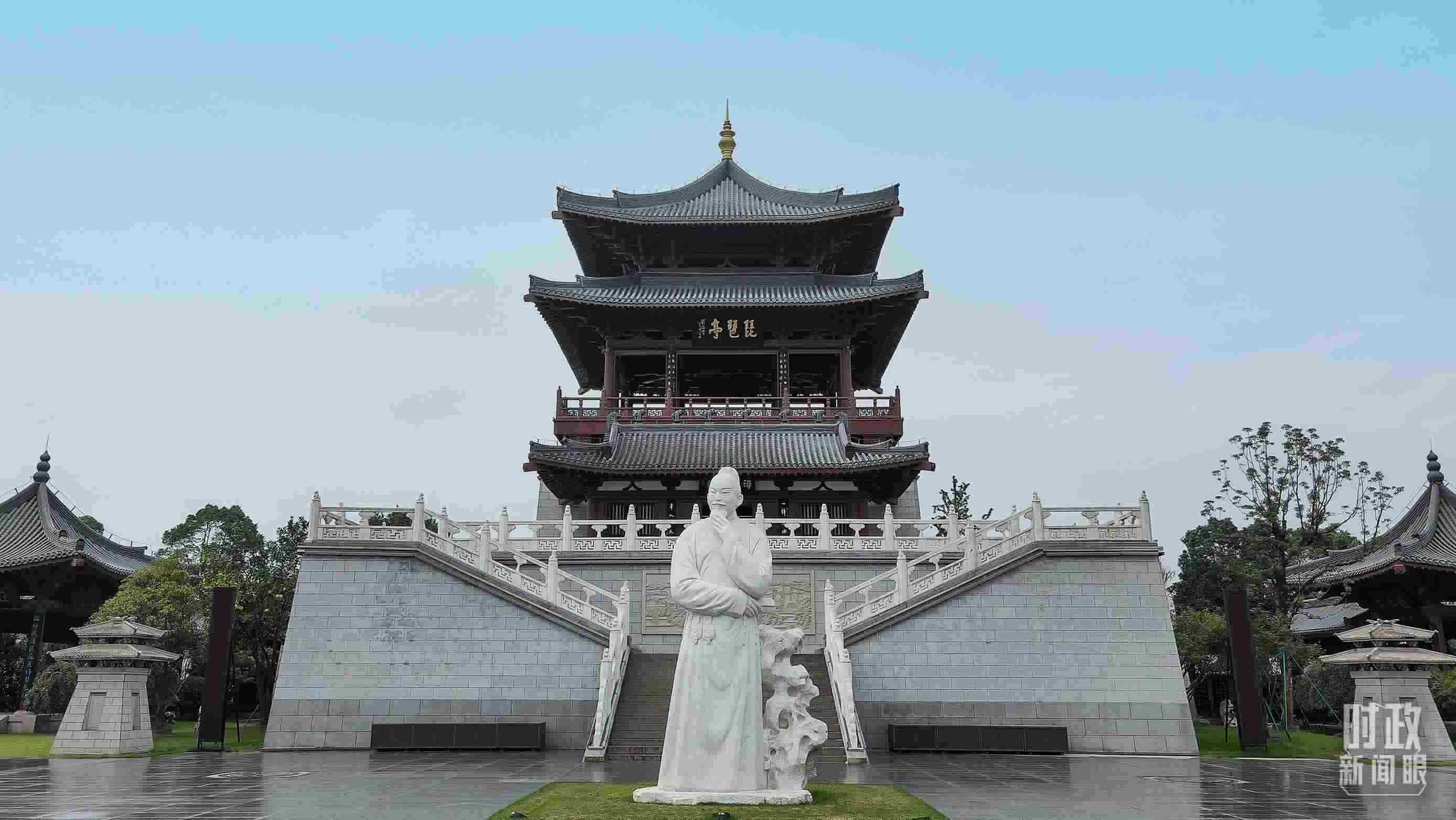 △琵琶亭。（總臺央視記者程鋮拍攝）