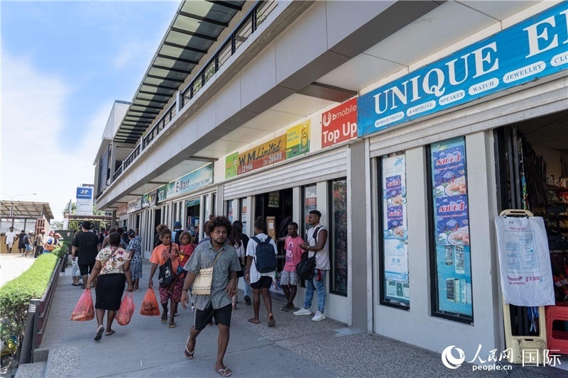 2023年9月12日，所羅門群島首都霍尼亞拉街景。人民網(wǎng) 賀吉攝