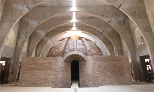 ↑ 景德鎮(zhèn)一處柴窯。（2020年7月13日攝）