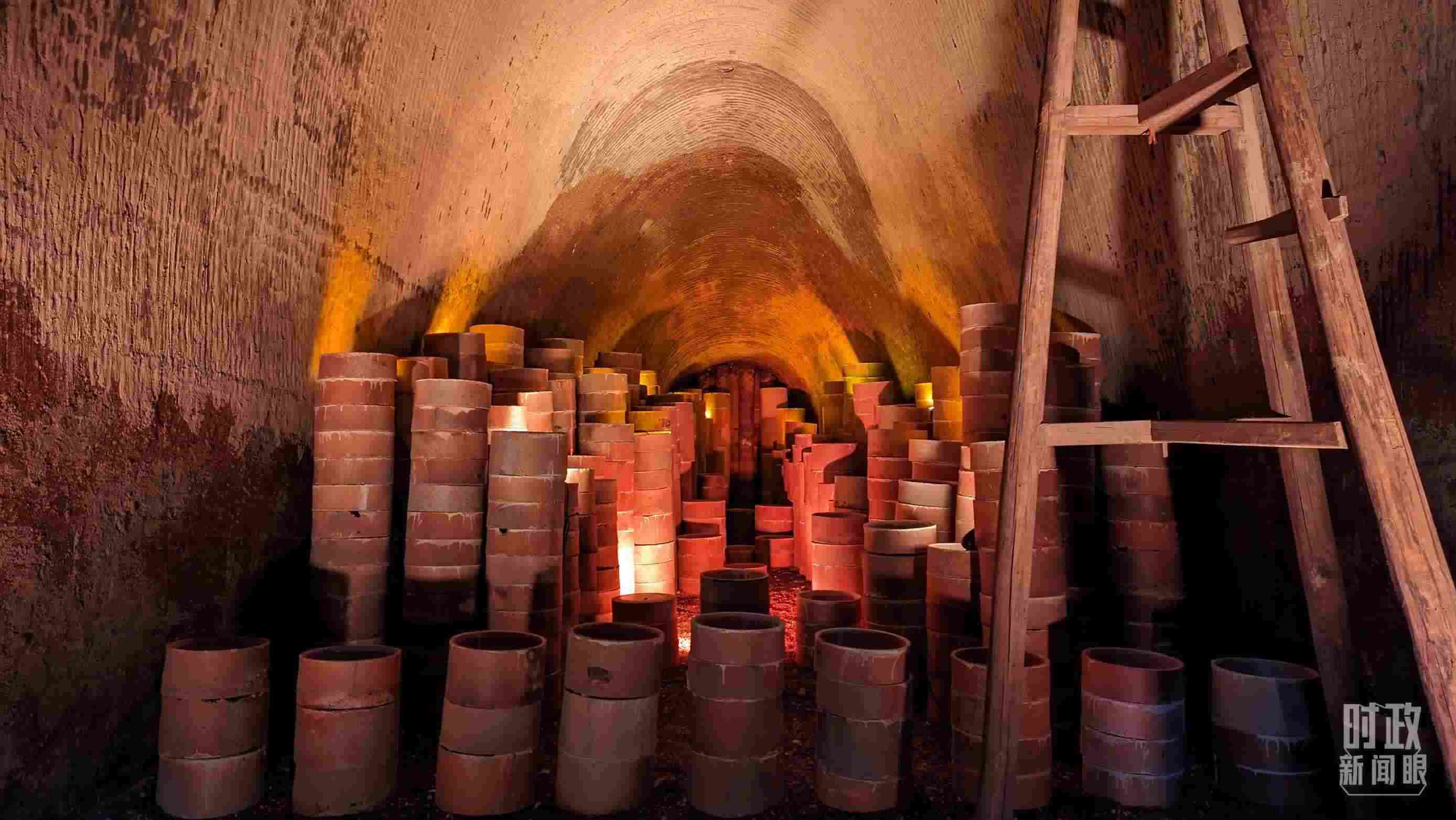 △當(dāng)?shù)噩F(xiàn)存最大的柴窯——徐家窯。（總臺(tái)央視記者朱超拍攝）