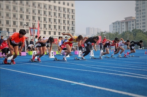 第59屆北京市中學(xué)生田徑運(yùn)動(dòng)會(huì)暨北京學(xué)生金奧運(yùn)動(dòng)隊(duì)田徑運(yùn)動(dòng)會(huì)。北京市教委供圖