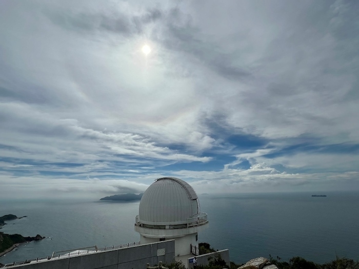 天文樓太陽望遠(yuǎn)鏡圓頂。人民網(wǎng)高清揚(yáng)攝