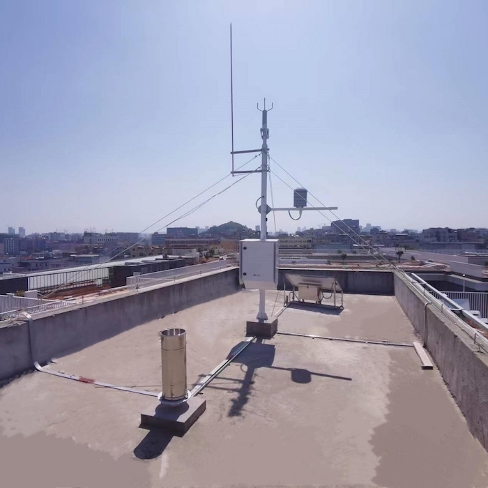 龍華區(qū)社區(qū)多要素自動(dòng)氣象觀測(cè)站。龍華區(qū)應(yīng)急管理局供圖