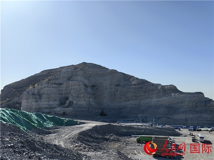 薊州礦山生態(tài)修復(fù)項目。人民網(wǎng)記者 符園園攝