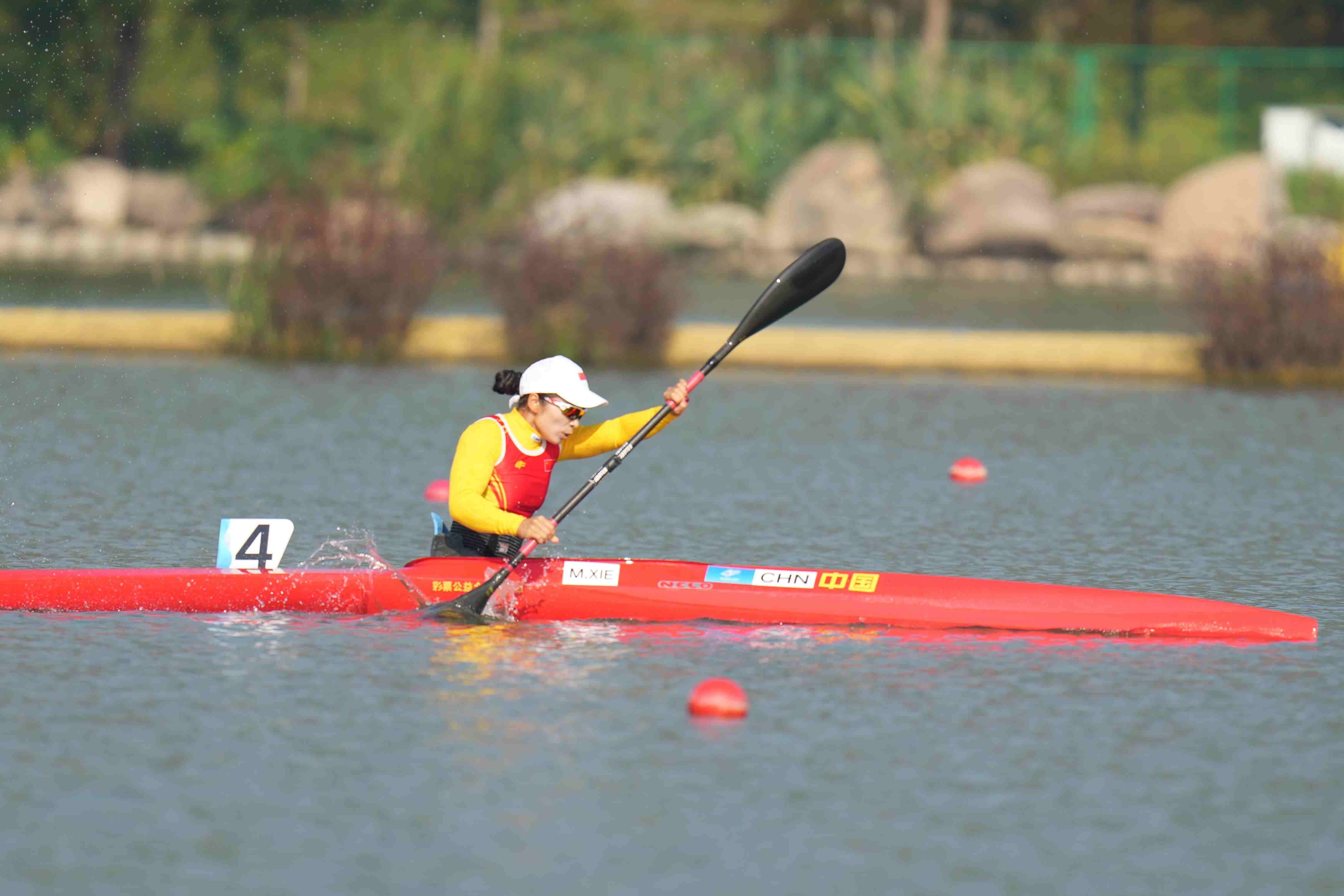 △2023年10月23日，中國(guó)選手謝毛三獲得本屆亞殘運(yùn)會(huì)首金。