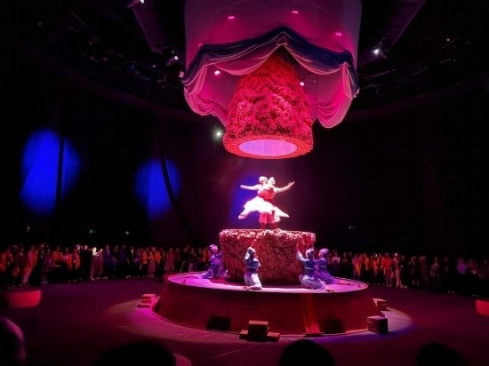 《天釀》演出場景。本報記者劉書文攝