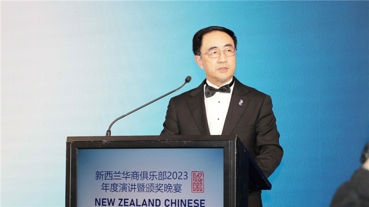 新西蘭華商聯(lián)合總會主席楊健。攝影：張凱