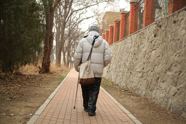 鐘萬(wàn)勰院士在大連理工大學(xué)校園里。周學(xué)飛攝