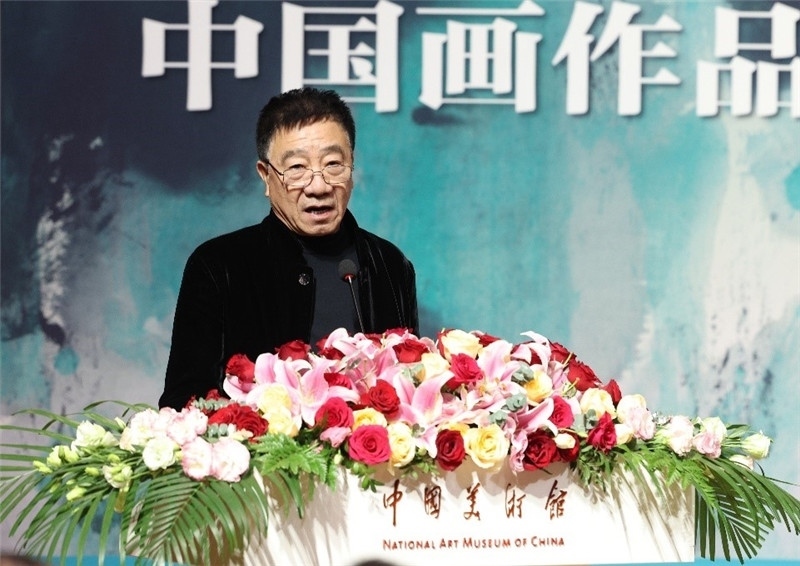 任建國致辭。主辦方供圖