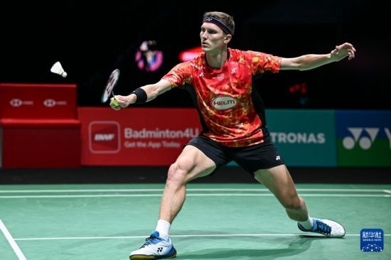 1月13日，安賽龍在比賽中。新華社記者 程一恒 攝