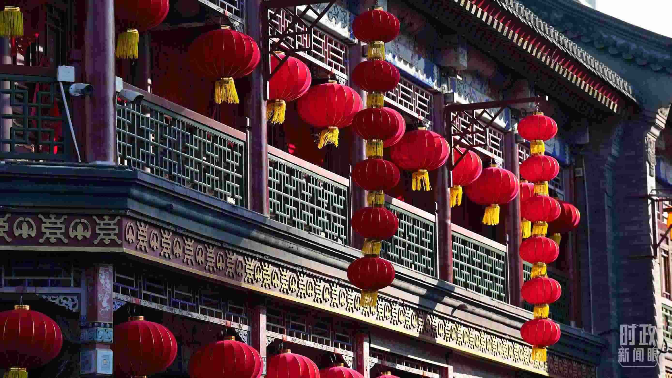 △天津古文化街。（總臺(tái)國(guó)廣記者李晉拍攝）