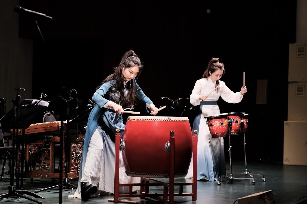 2024“歡樂春節(jié)”新春民族音樂會(huì)演出現(xiàn)場(chǎng)。于子恒攝