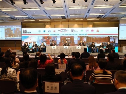 2023香港法律周，粵港澳三地聯(lián)合模擬庭審民商事案例，交流互鑒法律程序等問(wèn)題。