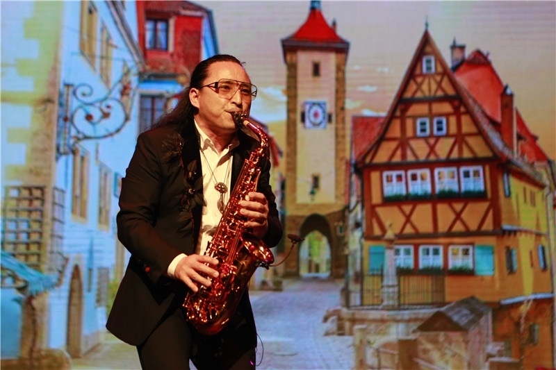 2024年“四海同春”慰?jī)S訪(fǎng)演團(tuán)亞太團(tuán)新西蘭惠靈頓演出現(xiàn)場(chǎng)。圖片由陸欣讌、孟韜、葉勇提供