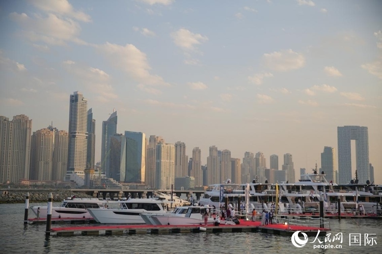 游艇展場景。人民網(wǎng) 塔里克·易卜拉欣攝