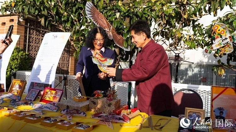 山東非物質(zhì)文化遺產(chǎn)濰坊風(fēng)箏。荊韻 攝