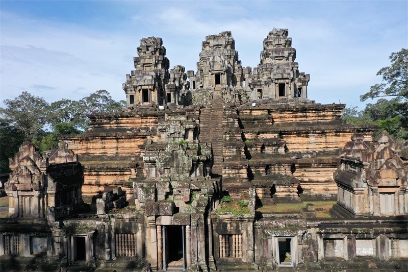 吳哥古跡內(nèi)的茶膠寺。中國文化遺產(chǎn)研究院 袁濛茜供圖