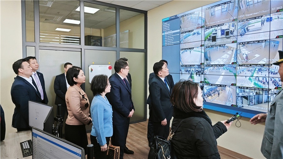 3月24日，中蒙官員考察項(xiàng)目。駐蒙古使館供圖