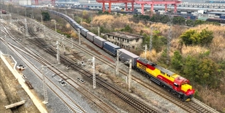 全國鐵路實(shí)行新的貨物列車運(yùn)行圖。國鐵集團(tuán)供圖