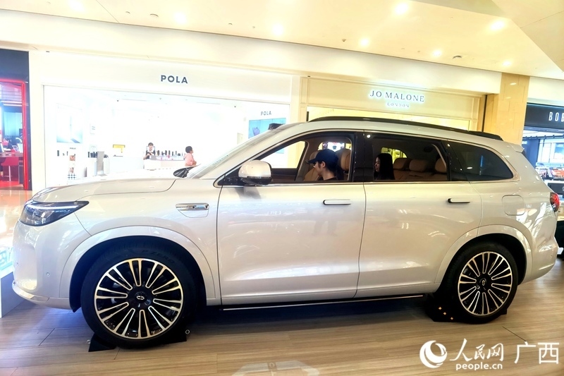  消費者在試駕汽車。人民網(wǎng)記者 陳燕攝