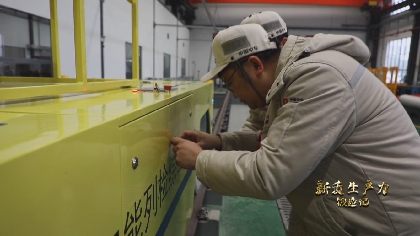 湖南株洲，算法測算團隊正在做地鐵智能化檢測試驗。