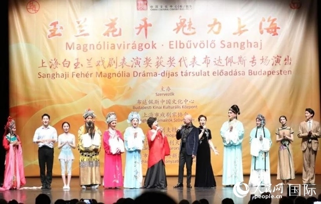 “玉蘭花開·魅力上?！弊哌M布達(dá)佩斯。葉辰亮攝