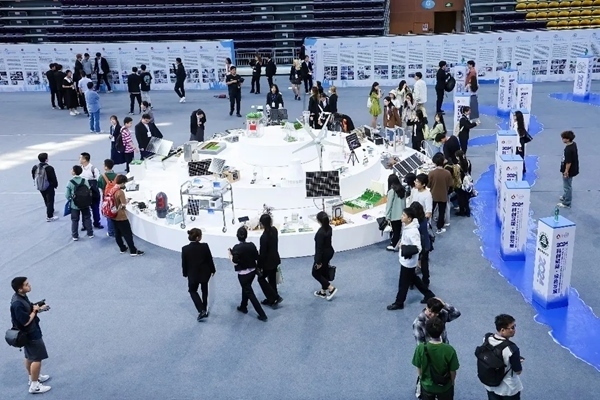 入圍決賽作品成果展。北京建筑大學(xué)供圖