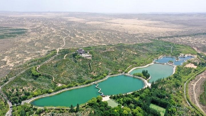 △2023年6月7日，寧夏靈武市白芨灘國家級自然保護區(qū)。