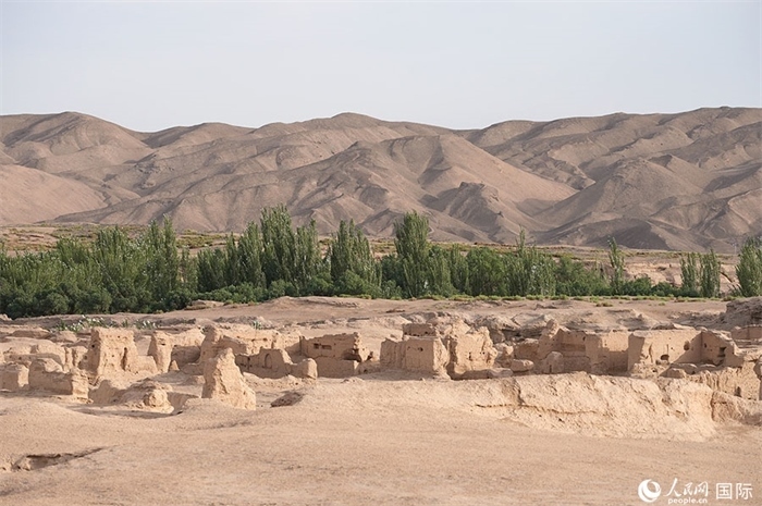 交河故城。人民網(wǎng)記者 張麗婭攝