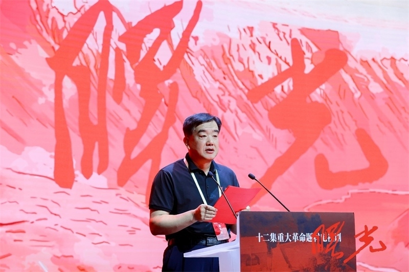 陜西省榆林市米脂縣委副書記、縣長楊樹森致辭