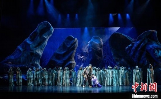 歌劇《原野》劇照。 中國音樂學(xué)院供圖