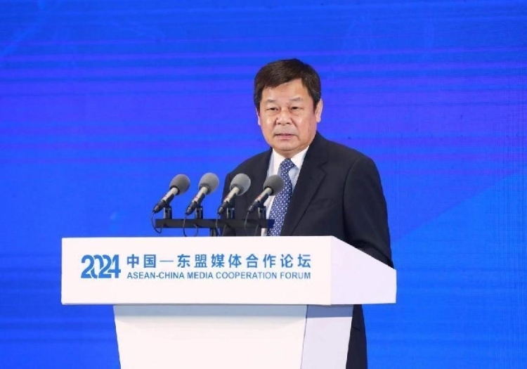 杜占元致辭。中國(guó)外文局供圖