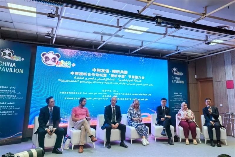 中阿視聽(tīng)業(yè)界代表共商未來(lái)合作。主辦方供圖