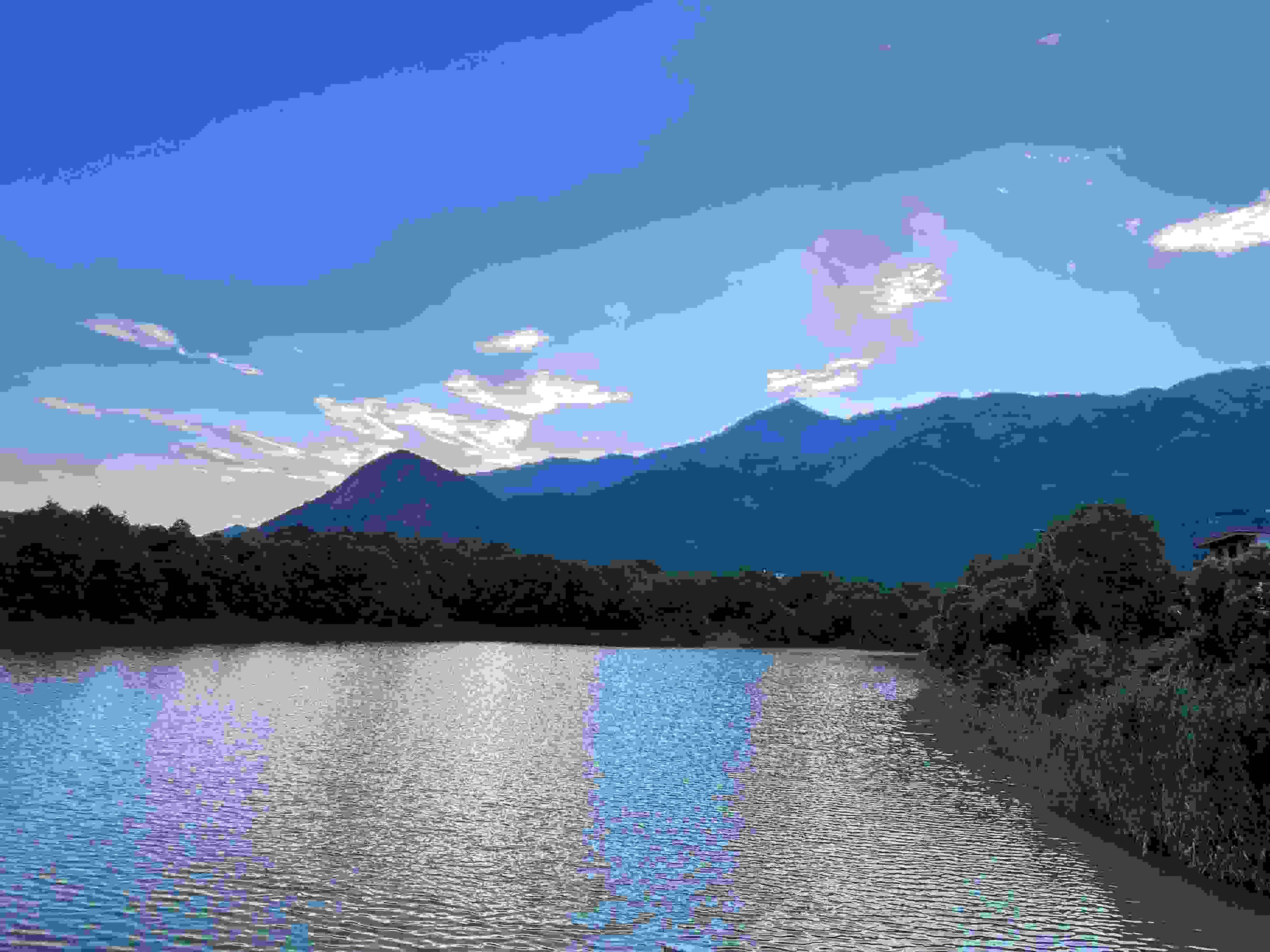 廬山市張家山水庫(kù)險(xiǎn)情得到控制。人民網(wǎng) 歐陽(yáng)易佳攝